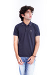 Men Branded Tipping Polo - Malaysian Black