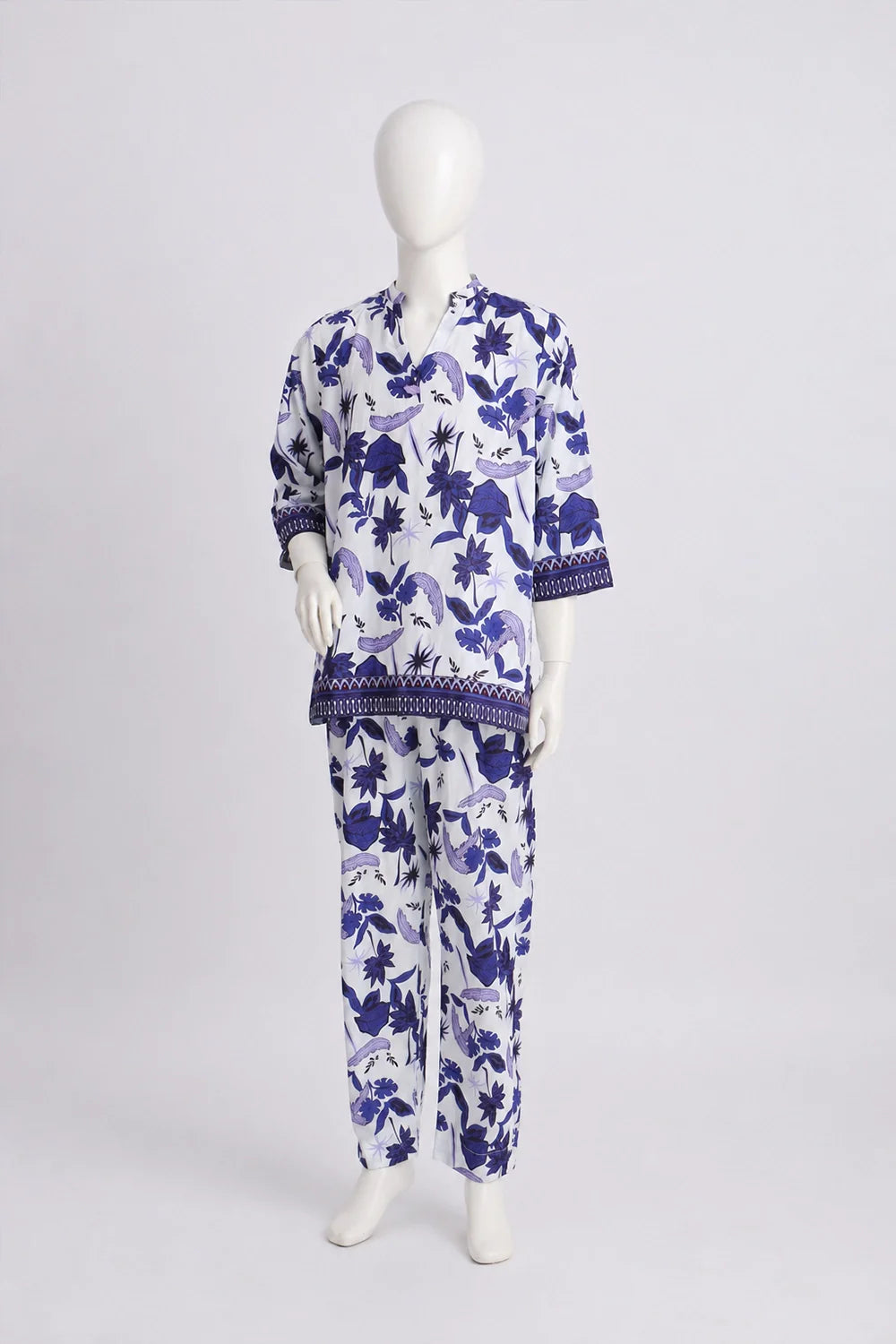 2 PIECE PRINTED LAWN SUIT