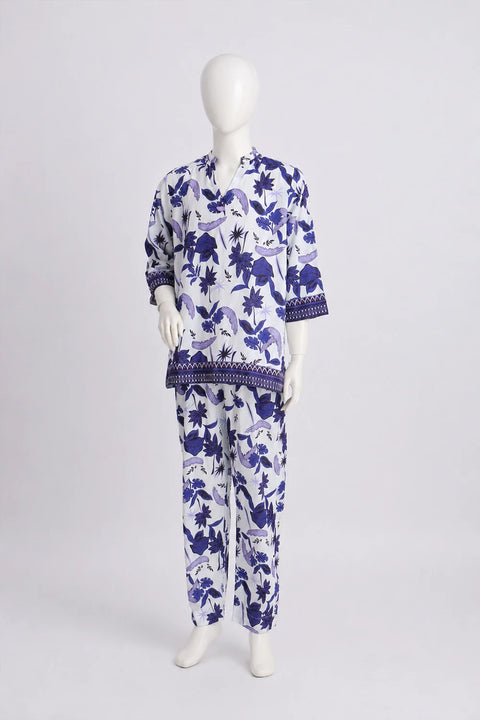 2 PIECE PRINTED LAWN SUIT