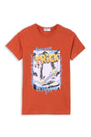 Boys Graphic T-Shirt BT24#20 - Rust