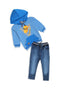 Boys Graphic 2-Piece Suit R087 - Blue