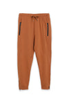 Men Cut&Sew Jogger Trouser MTRSR24#03 - Brown