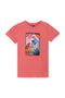 Boys Graphic T-Shirt BT24#28 - Coral Pink