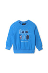 Boys Graphic V-Notch Sweatshirt BS-32 - Royal Blue