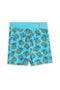 Boy Branded Graphic Short - Green