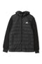 Men Branded Puffer Jacket  - Black