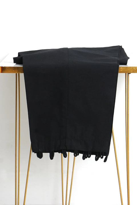 STRAIGHT COTTON TROUSER