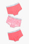 Girl Panties Pack of 3 - (Assorted)