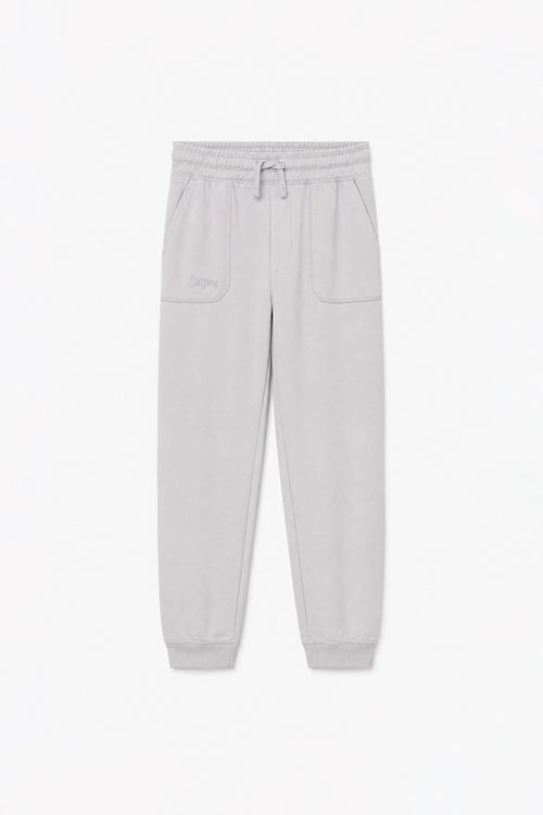 Boys Branded Trouser  - L/Grey