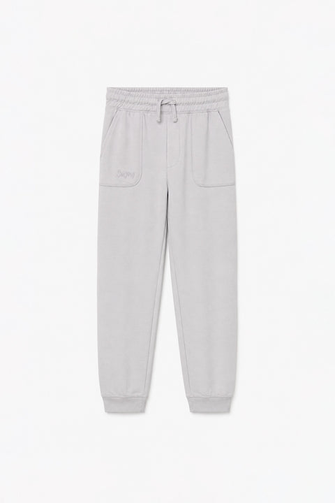 Boys Branded Trouser  - L/Grey