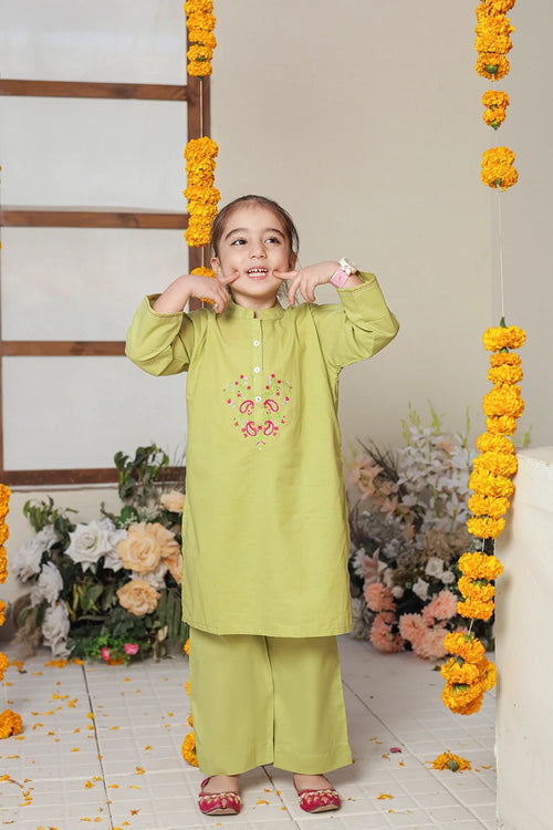 2 PIECE EMB LAWN SUIT