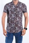 Men Casual Viscose printed Hawaii Dyed Shirt -Multi