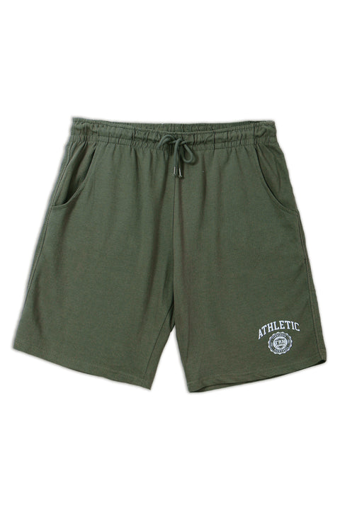 Men Terranova Printed Short - Green