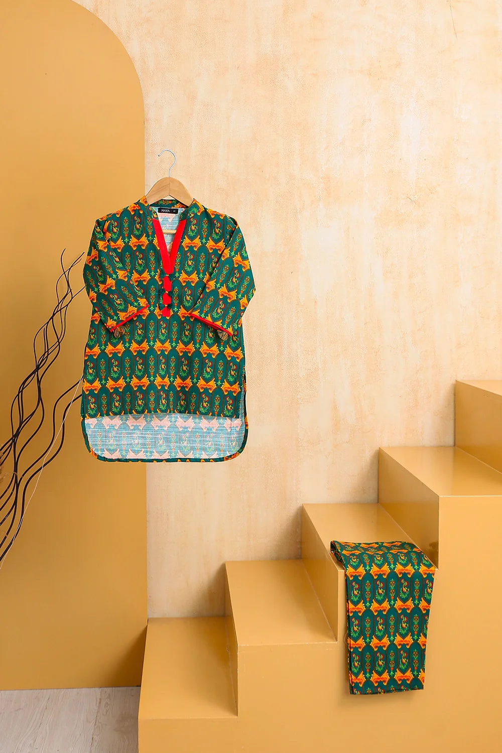 2 PIECE KHADDAR FUSION SUIT