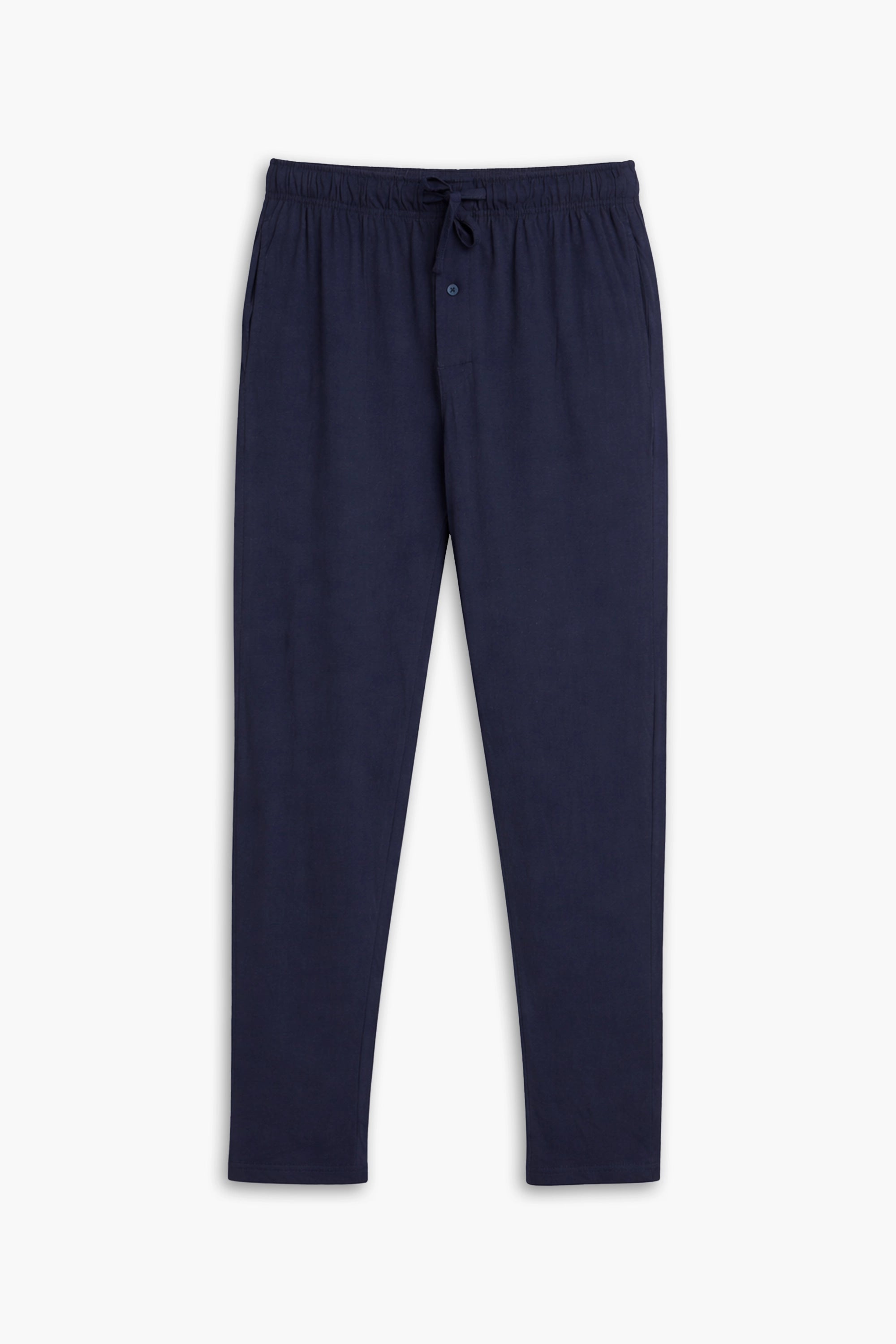 Men Branded Pajama - Navy