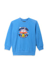 Boys Graphic V-Notch Sweatshirt BS-13- L/Blue