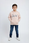 Boys Graphic Pullover Hoodie - L/pink