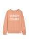 Women Branded Graphic Sweatshirt - Orange