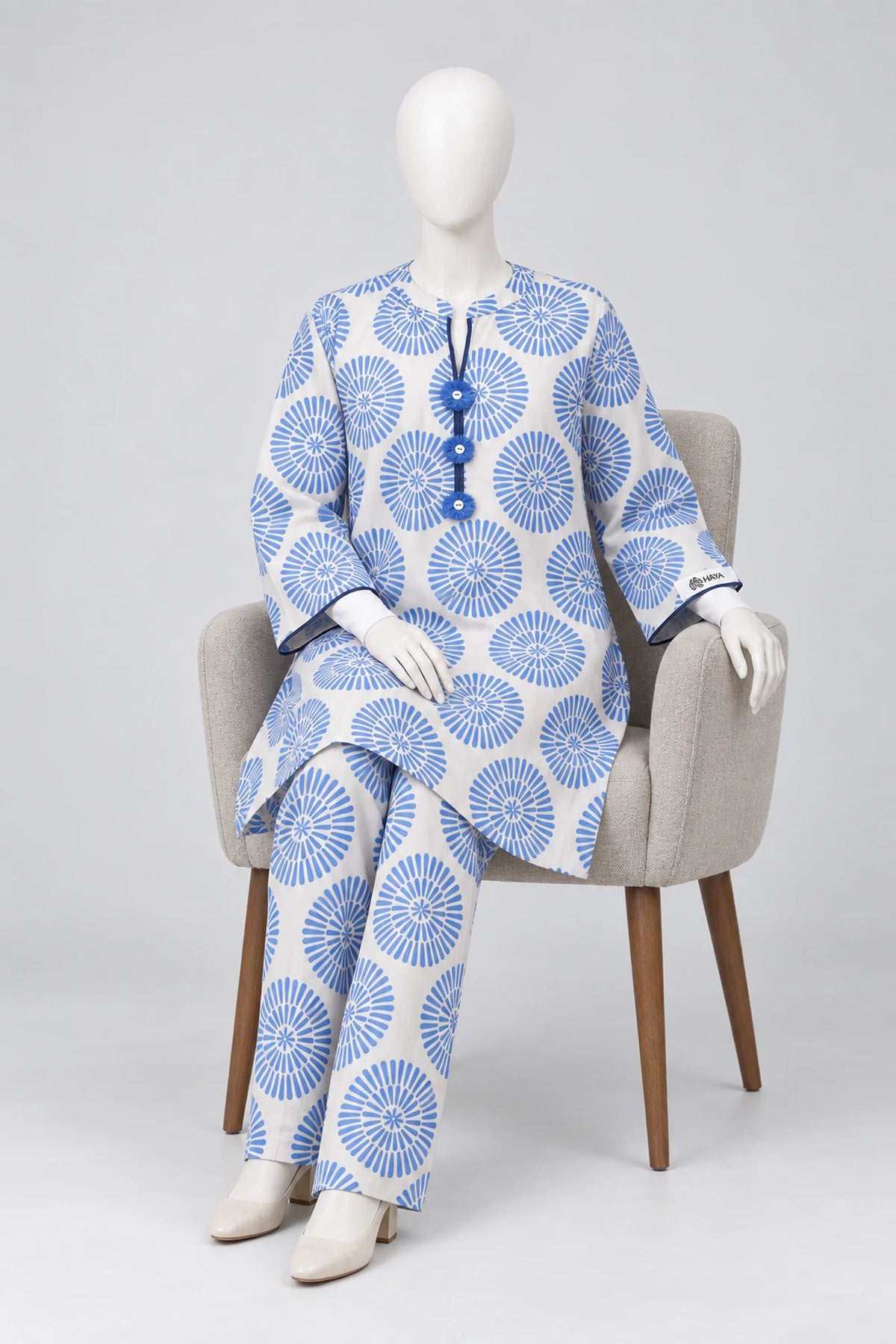 PRINTED LAWN SUIT