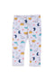 Girls Branded Graphic Pajama -Grey