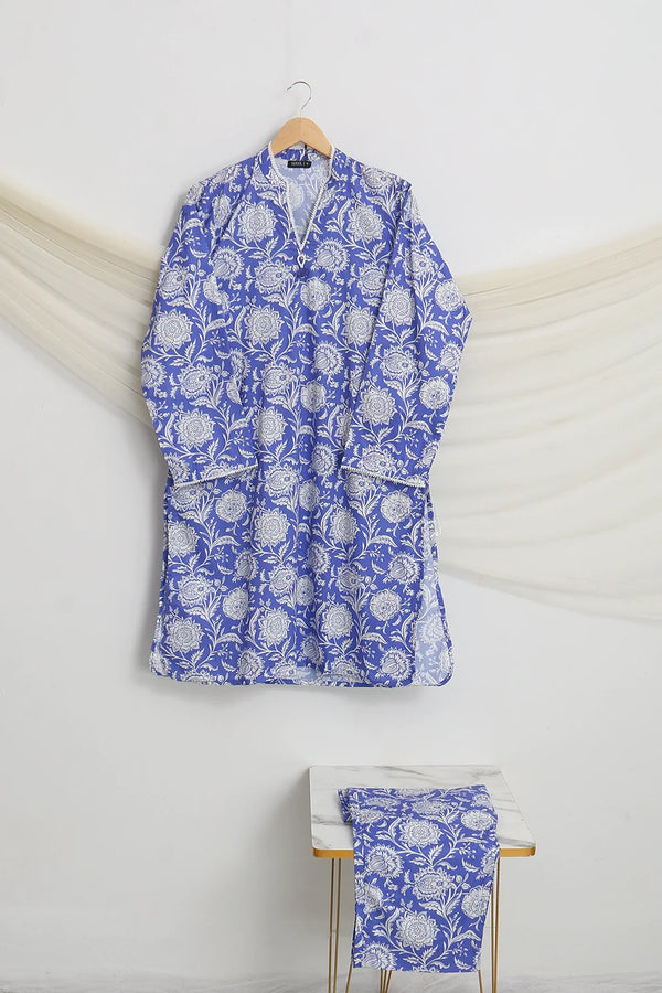 2 PIECE PRINTED LAWN SUIT