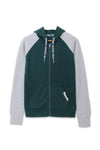 Women Hoodie Zipper (Brand: Bench) - Green