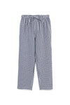 Men Checkered Nightwear Pajama - Black & White