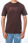 Men Printed T-Shirt PF-MT-24-001 - Brown