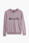 Women Graphic Sweatshirt (Brand: Bench) - Tea pink