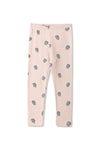 Girls Branded Graphic Legging - Baby Pink