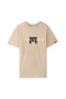 Boys Branded Graphic T-Shirt - Khaki