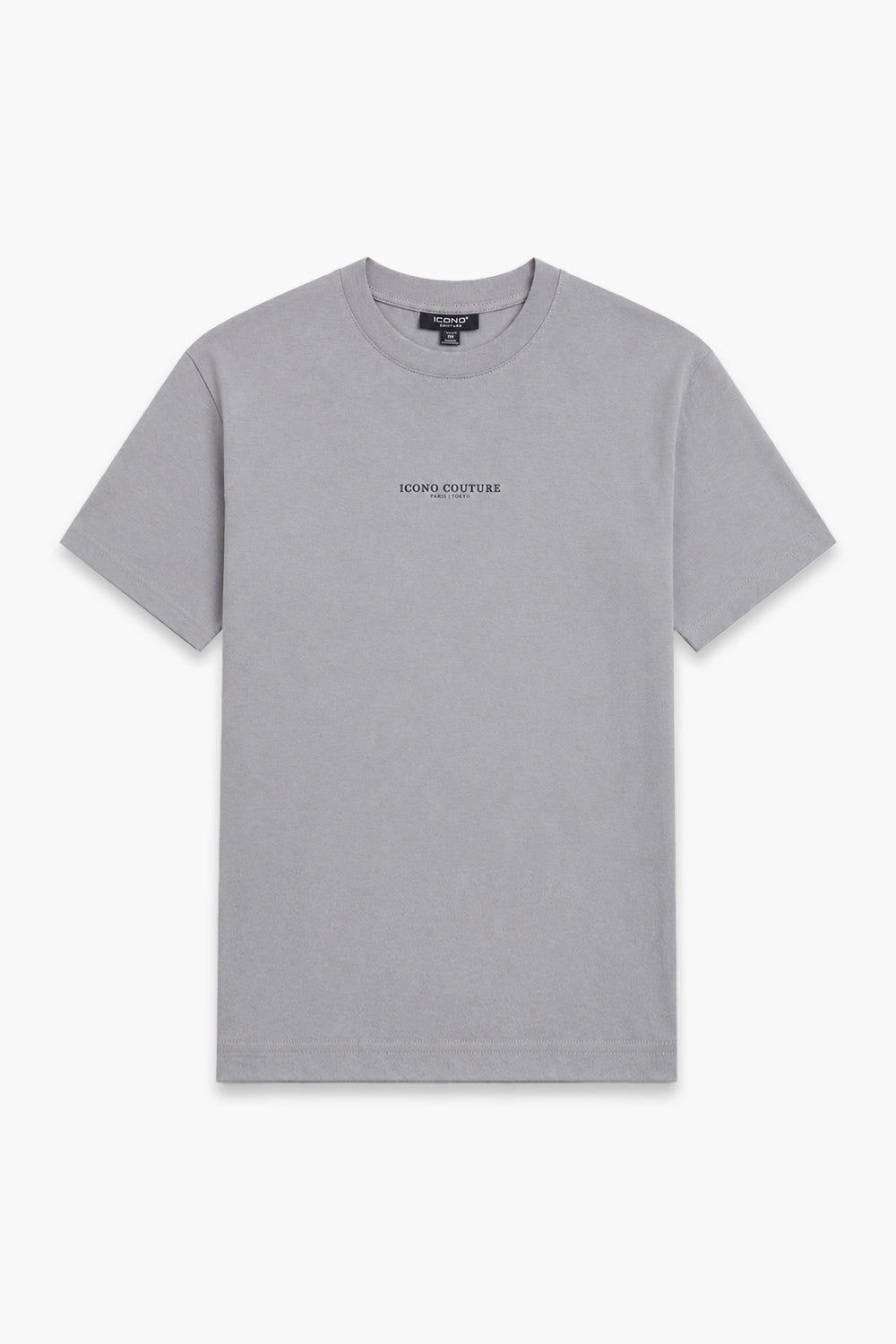 Men Branded Graphic T-Shirt - Grey