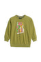 Boys Graphic Sweatshirt BS-09 - Olive