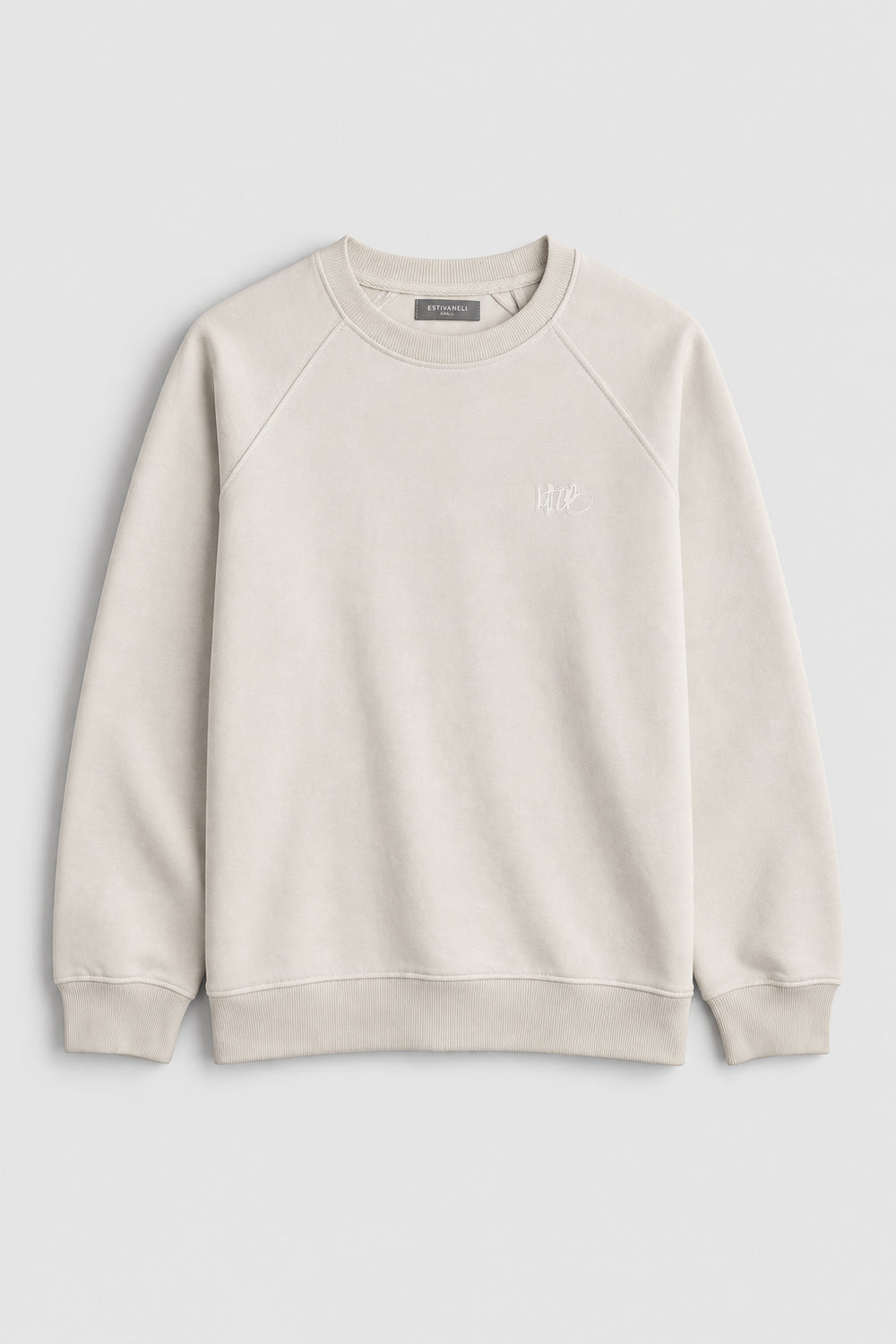 Men Branded Graphic Sweatshirt - Off White