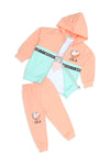 Girls Graphic 3-Piece Suit 12460 - Pink