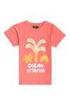 Boys Graphic T-Shirt BT24#14 - Coral