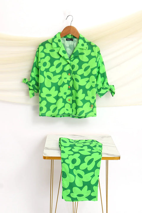 2 PIECE LAWN FUSION SUIT