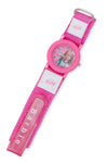 Girls Polyester Belt Fancy Watch - Pink