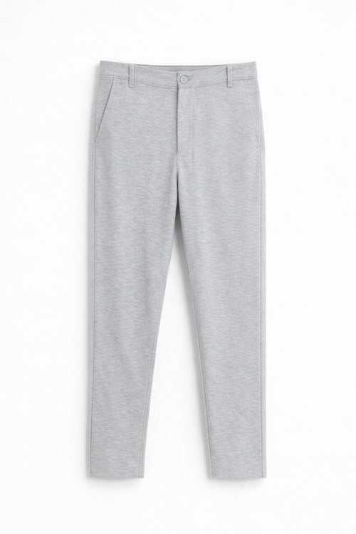 Men Branded Chino Pant - Grey