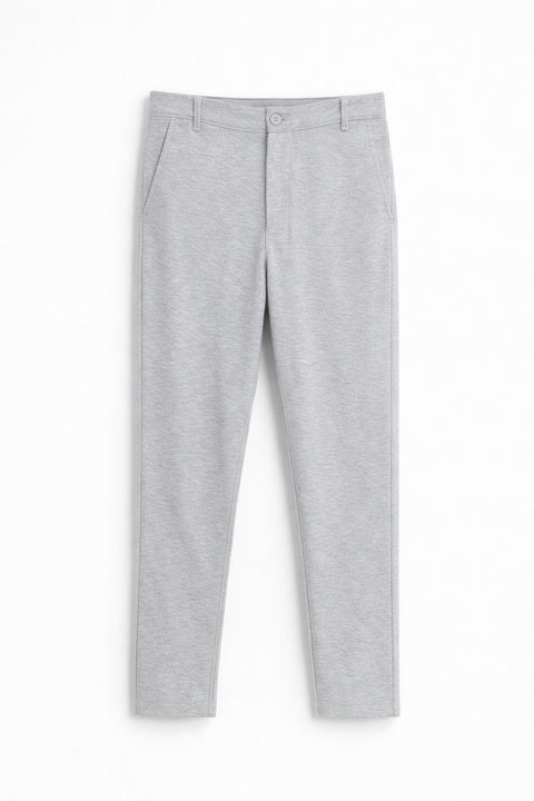 Men Branded Chino Pant - Grey
