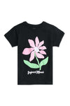 Girls Graphic T-Shirt GT24#16 - Black