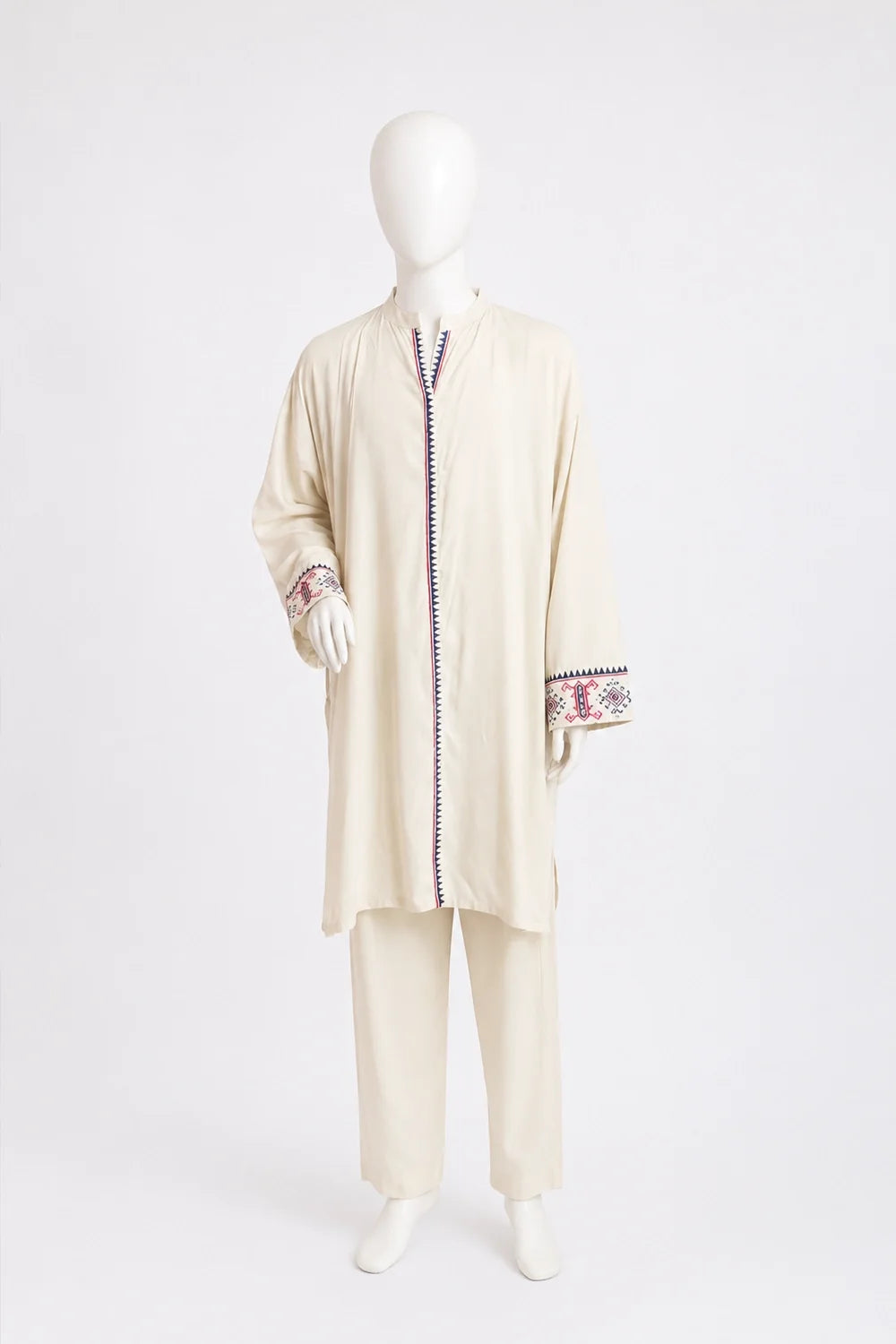 2 PIECE EMB JACQUARD SUIT