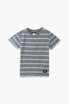 Boys Branded Linings T-Shirt - Grey