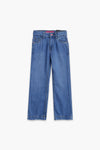 Denim Wide Leg Pant