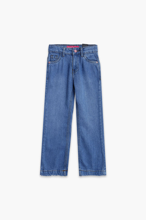 Denim Wide Leg Pant