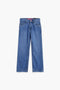 Denim Wide Leg Pant