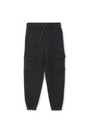 Men Lefties Cargo Trouser - Black