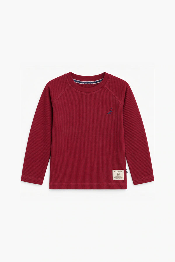Boys Branded Sweatshirt - Mahroon