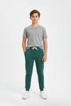 Boys Branded Fleece Trouser - Seafoam
