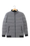 Men HZMG Bomber Quilted Jacket - Grey